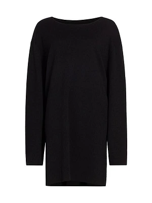 Alisaie Merino Wool-Cashmere Minidress