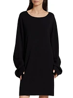 Alisaie Merino Wool-Cashmere Minidress