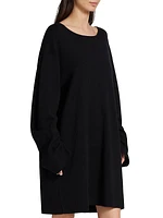 Alisaie Merino Wool-Cashmere Minidress