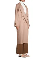 Virtuoso Oversized Wool Coat