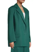 Simpatico Oversized Wool Blazer