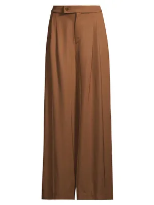 Habitual Pleated Wide-Leg Pants