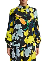 Hereafter Floral Silk Blouse