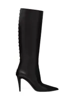 Rockstud Calfskin Boots