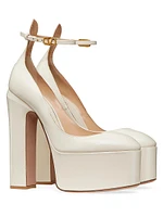 Tan-Go Platform Pumps Patent Leather