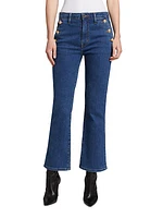 Goldie High-Rise Crop Flare Jeans