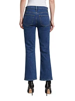 Goldie High-Rise Crop Flare Jeans