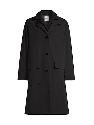 Double-Layered Wool Coat