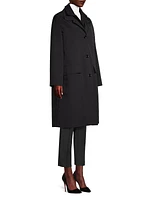 Double-Layered Wool Coat