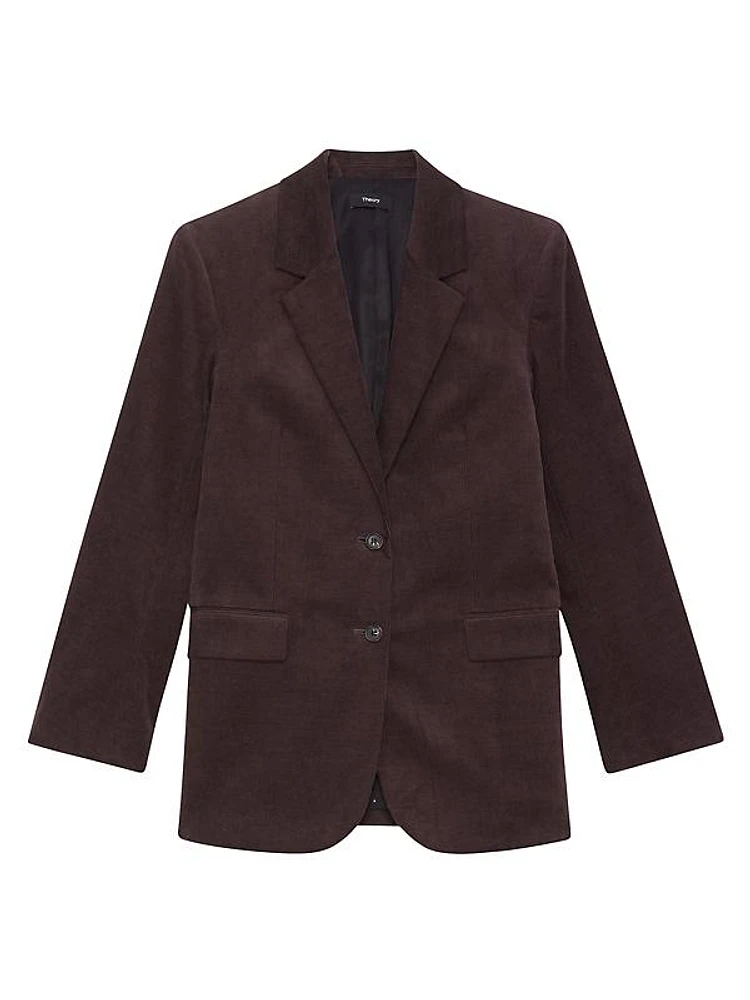 Corduroy Slim-Fit Tailor Jacket