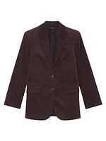 Corduroy Slim-Fit Tailor Jacket