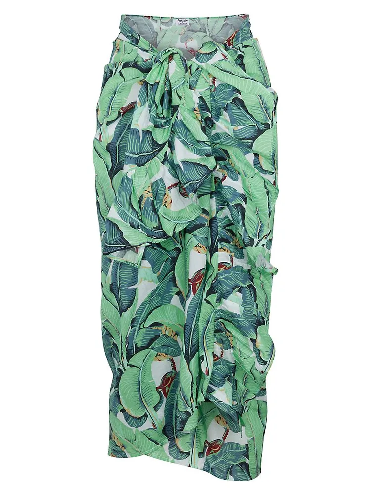 Martinique Banana Leaf Sarong