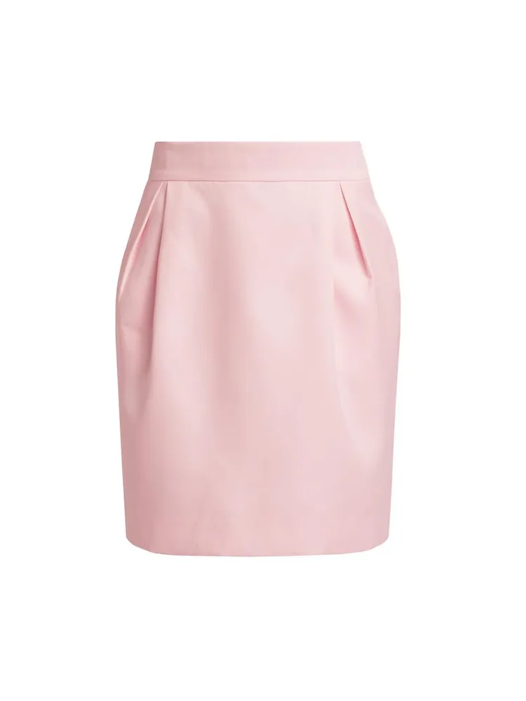 Mainline Duchess Satin Miniskirt