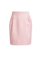 Mainline Duchess Satin Miniskirt