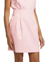 Mainline Duchess Satin Miniskirt