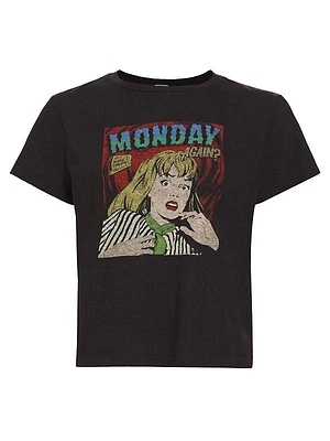 Monday Again Cotton T-Shirt