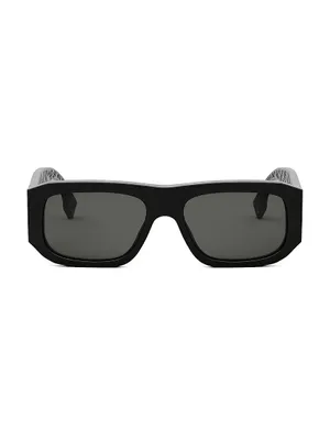 Fendi Sky 59MM Rectangular Sunglasses