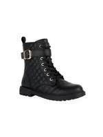 Little Girl's & Éclair Combat Boots