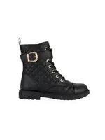 Little Girl's & Éclair Combat Boots