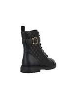 Little Girl's & Éclair Combat Boots