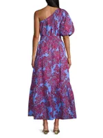 Zelalynn Cotton Floral Maxi Dress