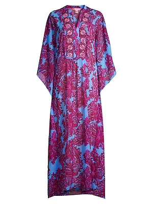 Julieta Floral Maxi Caftan