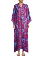 Julieta Floral Maxi Caftan