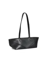 Puzzle Fold Cropped Tote