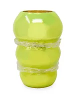 Neon Candy Tied Up Mirrored Vase