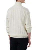 Wool-Blend Turtleneck Sweater