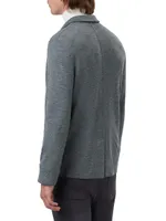 Sweater-Knit Blazer