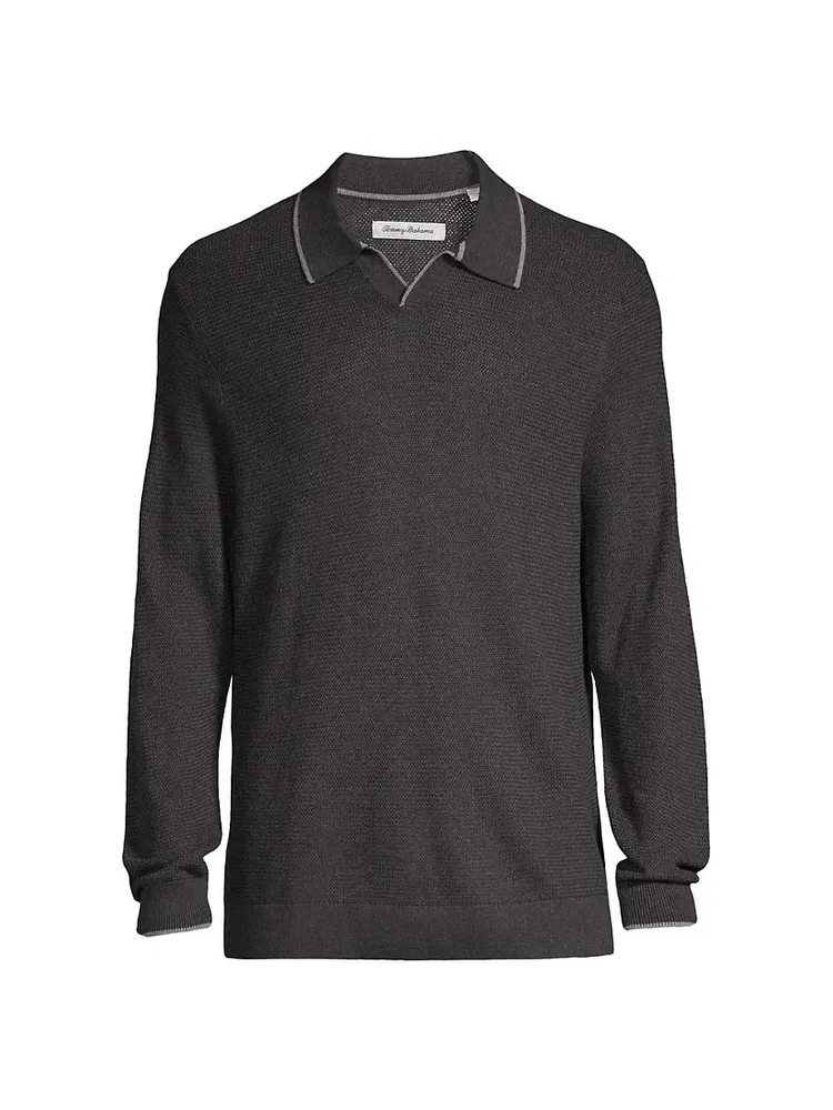 Long Point Long-Sleeve Polo Shirt