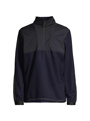 Zipped Skipper Half-Zip Sweatshirt