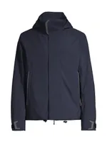 Indren Wool-Blend Hooded Jacket