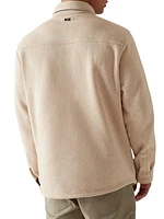 Long-Sleeve Fleece Shacket