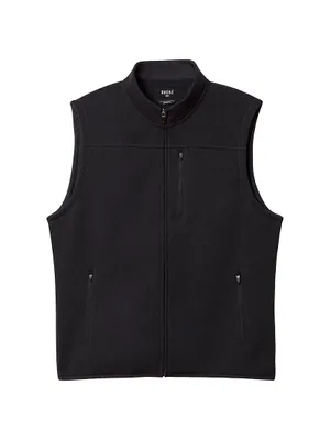 Fleece Stand-Collar Vest