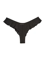 Flutter Ruffled High-Cut Thong