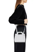 Mini Wanda Metallic Leather Shoulder Bag