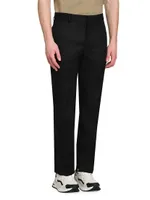 OW Zip-Cuff Wool Slim-Fit Trousers