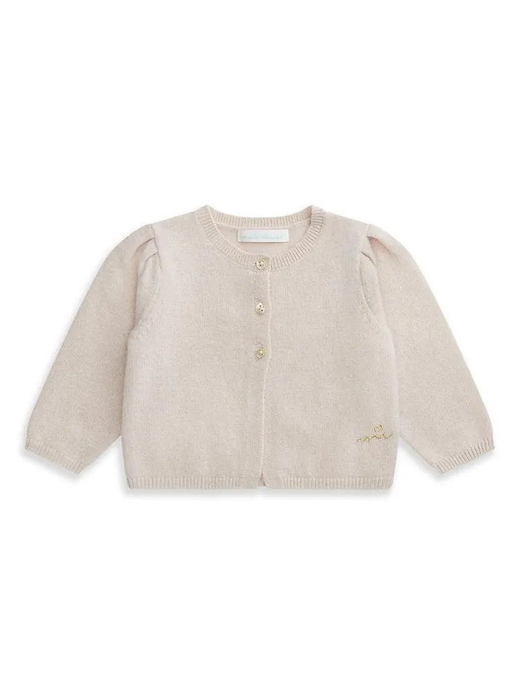 Baby Girl's Cashmere Sparkle Cardigan