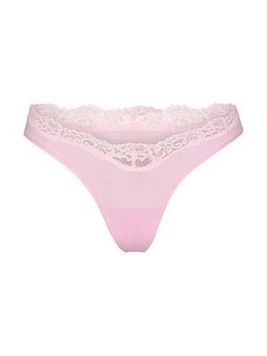 Fits Everybody Lace Dip Thong