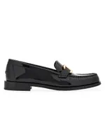 Maryan Gancini Patent Leather Loafers