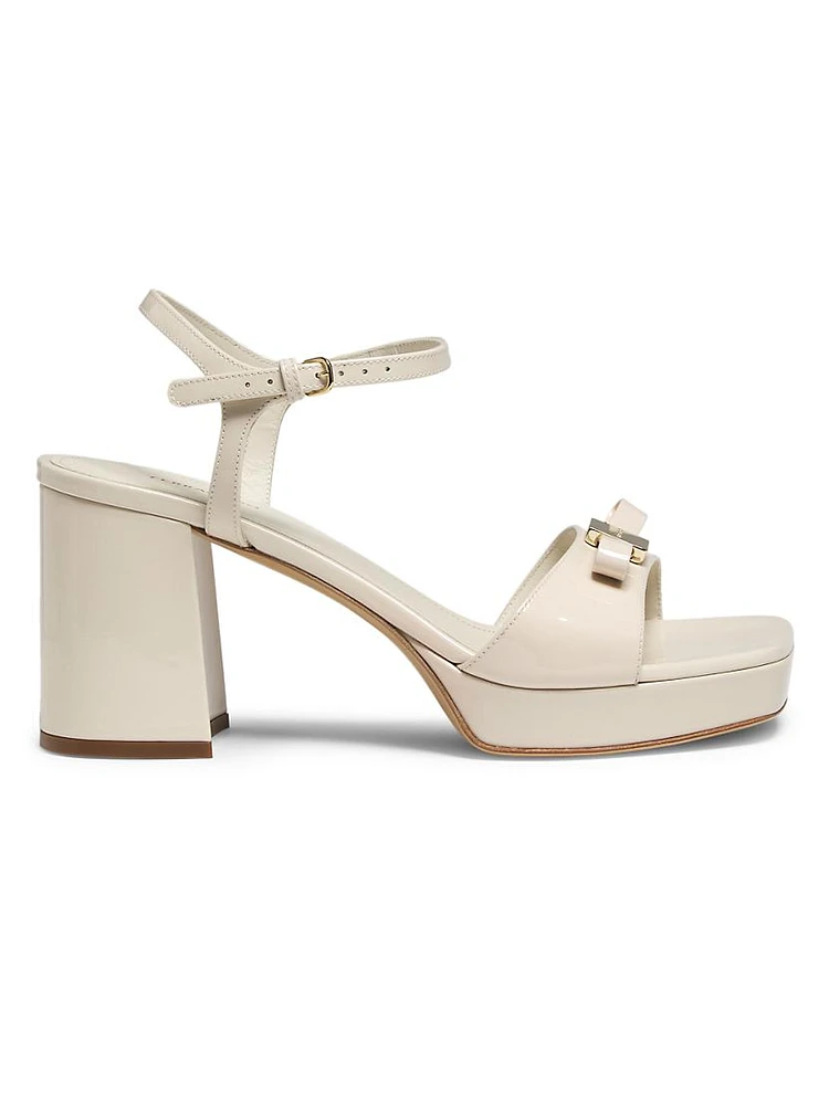 Marika 75MM Patent Leather Sandals