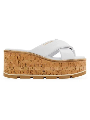 Engracia Cork Wedge Sandals