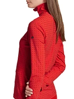 Spark Stretch Interlock Ski Pullover Top