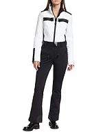 Vision Belted Padded Ski Jumpsuit