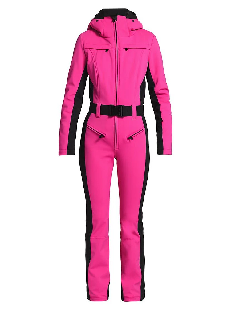 Parry Hooded Stretch Shell Ski Jumpsuit