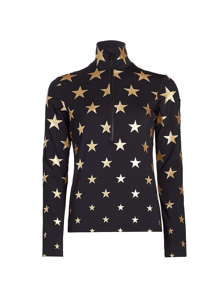 Premier Star Stretch Interlock Ski Pullover Sweatshirt