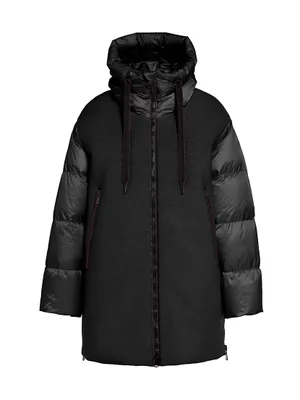 Cain Hooded Long Jacket