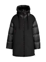 Cain Hooded Long Jacket